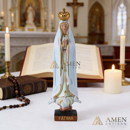 Our Lady of Fatima Statue Amen Artisan