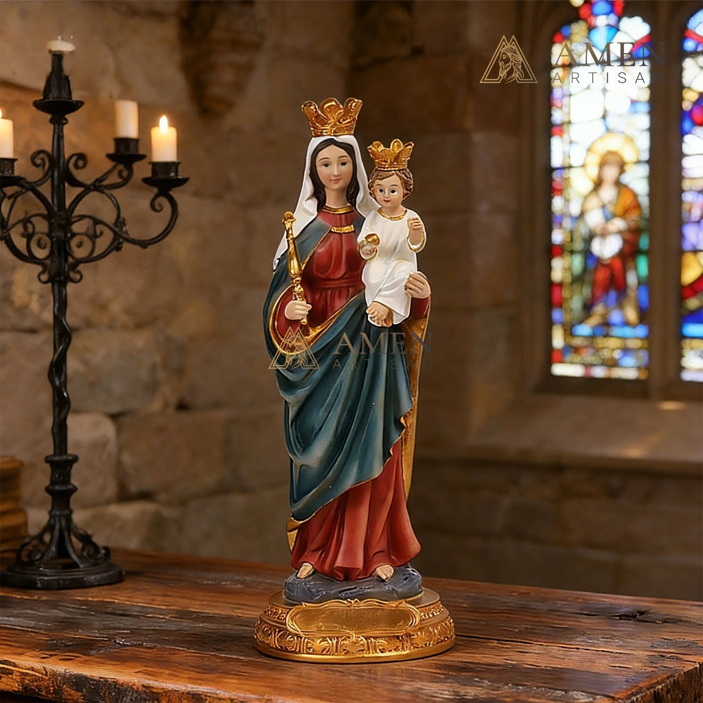 Madonna and Child Statue Amen Artisan