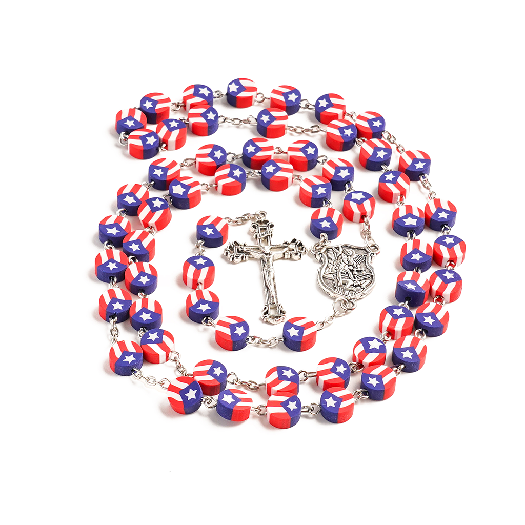 St. Michael Puerto Rico Rosary – Faith, Protection & Heritage |  Amen Artisan
