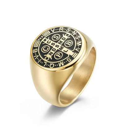 Saint Benedict Medal Ring Amen Artisan