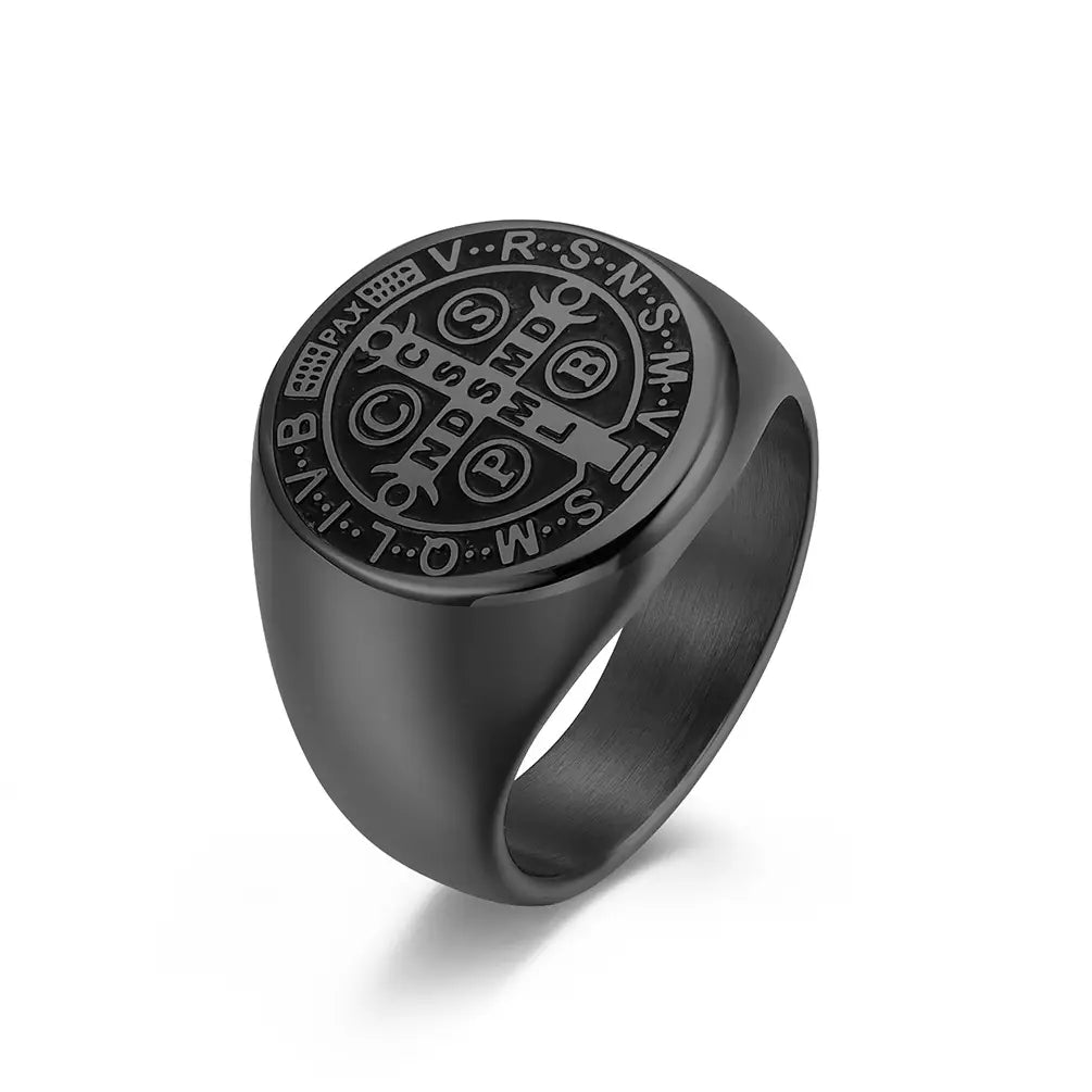 Saint Benedict Medal Ring Amen Artisan