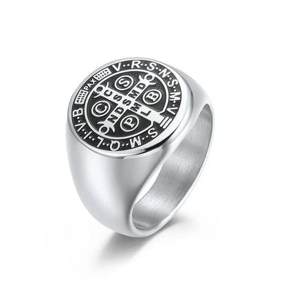Saint Benedict Medal Ring Amen Artisan